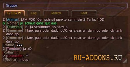 rChat  WoW 5.4 -   !